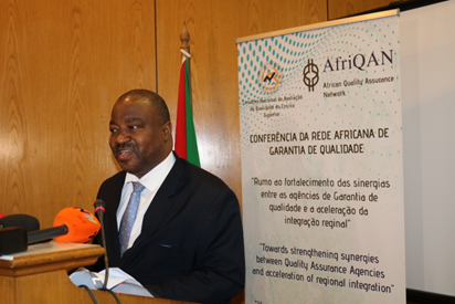 His Excellency Prof. Daniel Daniel Nivagara, Minister of Science, Technology, and Higher Education in Mozambique