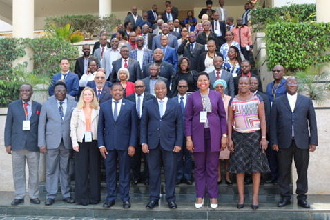 Participants in the AfriQAN Conference in Maputo, Mozambique, 2022