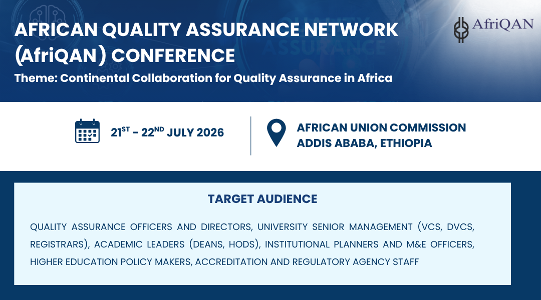 Continental collaboration for QA in Africa - English