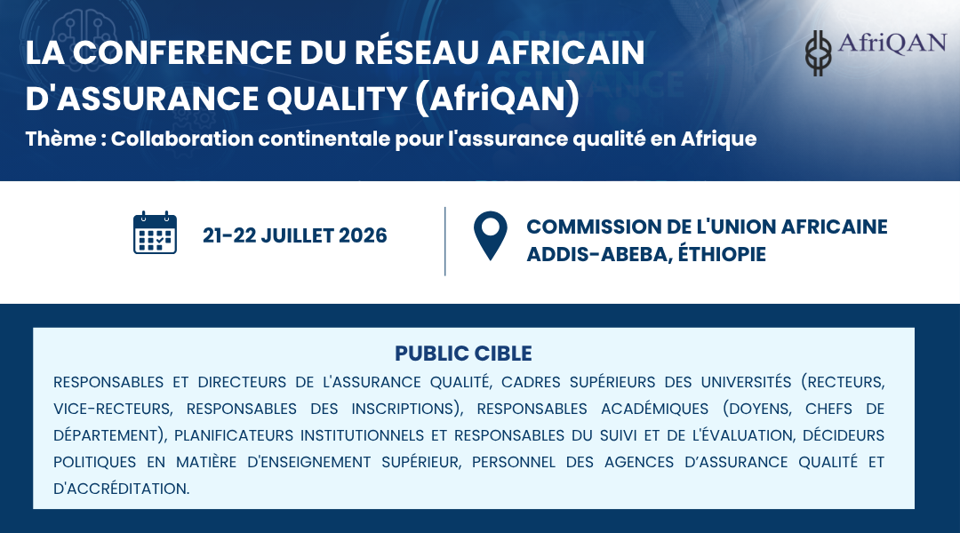 Continental collaboration for QA in Africa - French
